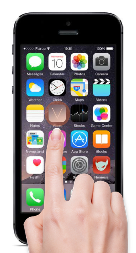 Vices-Mobile-Home-Screen-App-Icon