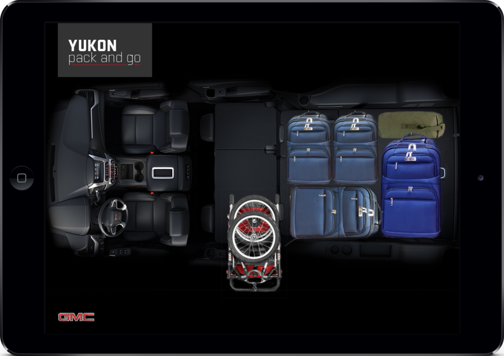 GMC Yukon Pack & Go IPad Screen 13