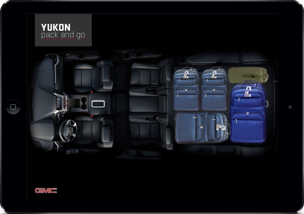 GMC Yukon Pack & Go IPad Screen 9