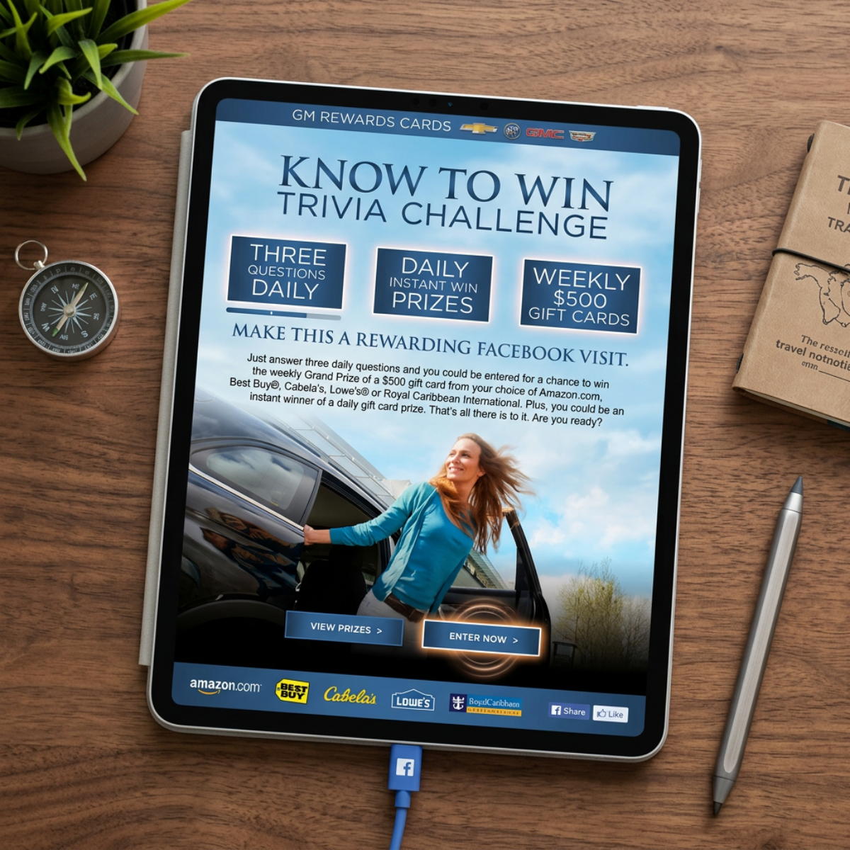 GM Card Facebook Contest